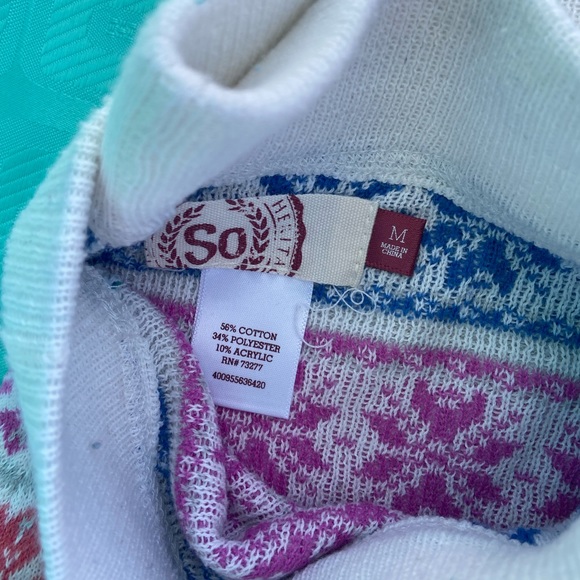 So snowflake sweater leggings - Picture 2 of 2